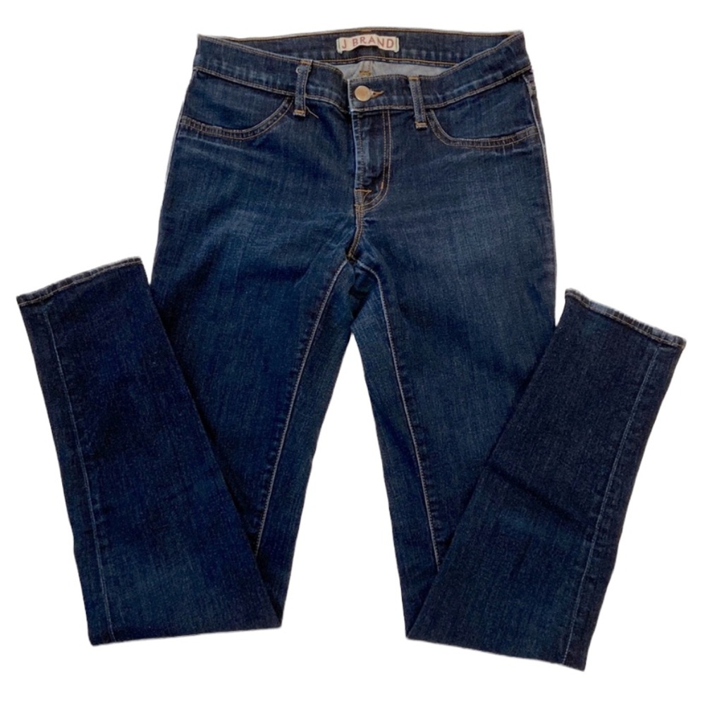 Theory J Brand Super Skinny Dark Denim Jeans Women Size 27
